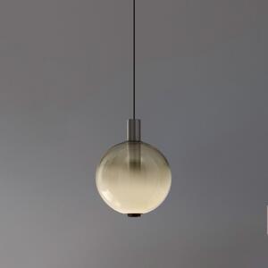 OLEV LED obesna svetilka BEAM STICK NUANCE, siva, Ø 20 cm, 927, zatemnjen, Siva, Dnevna soba / jedilnica, Steklo, Dizajn