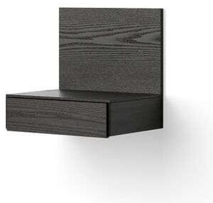 New WorksNew Works - Tana Wall Mounted Nightstand Black/Stained Oak New Works