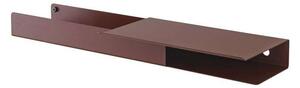 MuutoMuuto - Folded Shelves Platform 62x5,4 Deep Red Muuto