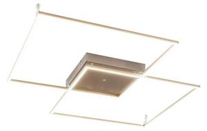 LucandeLucande - Mirac LED Stropna Svetilka 2700lm Jeklo Lucande