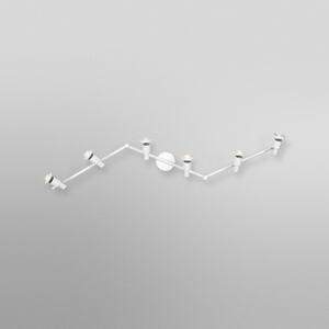 OSRAM stropni reflektor, bel, 6-kraki, kovina, GU10-LED 927 dim, zatemnjen, Bela, Kovina