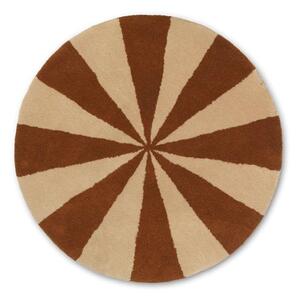 Ferm LIVINGferm LIVING - Arch Tufted Rug Small Temno Brick/Off Bela ferm LIVING