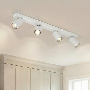 OSRAM stropni reflektor OCTAGON, bel, 4-žarčni, GU10-LED 927 dim, zatemnjen, Bela, Dnevna soba / jedilnica, Kovina, Sodobni