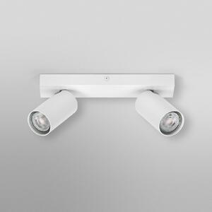 OSRAM stropni reflektor OCTAGON, bel, 2-žarčni, GU10-LED 927 dim, zatemnjen, Bela, Dnevna soba / jedilnica, Kovina, Sodobni