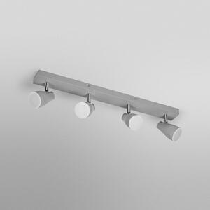 OSRAM stropni žaromet PEAR, siv, 4-žarčni, GU10-LED 2.700 K, Siva, Plastika