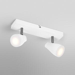 OSRAM stropna svetilka PEAR, bela, 2-žarnica, GU10-LED 2.700 K, Bela, Plastika
