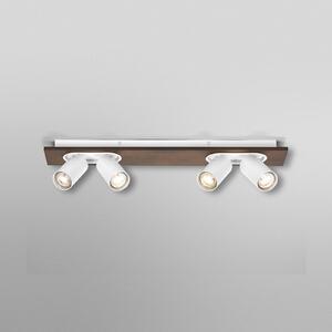 OSRAM stropni reflektor MERCURY, bel, 4 reflektorji GU10-LED 927 dim, zatemnjen, Bela, Dnevna soba / jedilnica, Kovina, Sodobni