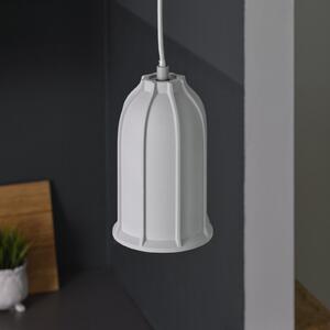 OSRAM viseča svetilka CONCRETE Simes, siva, Ø 12 cm, beton, E27, zatemnjen, Siva, Dnevna soba / jedilnica, Beton, Mladostno bivanje