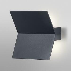 OSRAM LED zunanja stenska svetilka ENDURA STYLE BAT, temno siva IP44, Siva, Aluminij, Sodobni