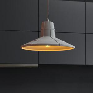 OSRAM viseča svetilka CONCRETE SALA, siva, Ø 32 cm, beton, E27, zatemnjen, Siva, Dnevna soba / jedilnica, Beton, Mladostno bivanje