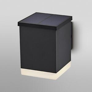 OSRAM LED-solarna zunanja stenska svetilka ENDURA STYLE QUADRO, grafit, Siva, Nerjaveče jeklo, Sodobni