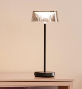 FH Lighting Schöner Wohnen LED namizna svetilka Torre, IP44, dimmer, zatemnjen, Črna, Dnevna soba / jedilnica, Kovina, Sodobni