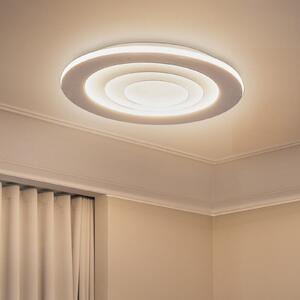 OSRAM LED stropna svetilka ORBIS SPIRAL ROUND, Ø 69 cm, bela 63 W, Bela, Dnevna soba / jedilnica, Kovina, Sodobni