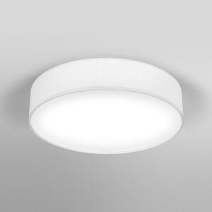 OSRAM stropna svetilka ORBIS PARIS, bela, Ø 48 cm, tekstil, E27, zatemnjen, Bela, Dnevna soba / jedilnica, Tkanine / tekstil, Sodobni