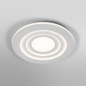 OSRAM LED stropna svetilka ORBIS SPIRAL LOOP 51 cm bela Sidelight, Bela, Dnevna soba / jedilnica, Kovina, Sodobni
