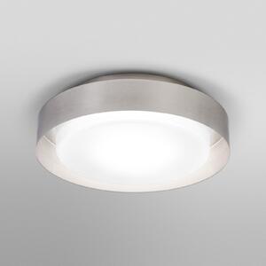 OSRAM stropna svetilka ORBIS MADRID, nikelj, Ø 29 cm, kovina/steklo, zatemnjen, Kovinska, Dnevna soba / jedilnica, Kovina, Sodobni