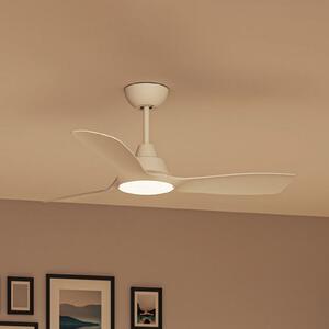 Philips LED stropni ventilator Fixed, premer 132 cm, bel, CCT, zatemnjen, Bela, Dnevna soba / jedilnica, Plastika, Sodobni
