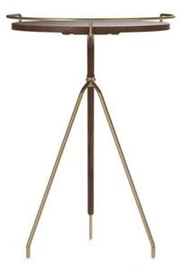 Audo CopenhagenAudo Copenhagen - Umanoff Stranska Miza Tall Walnut/Matt Lacquered Brass Audo Copenhagen