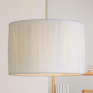 Searchlight Visoka svetilka Morianna, bela, pletena, Ø 30 cm, E27, zatemnjen, Bela, Dnevna soba / jedilnica, Les, Skandinavski