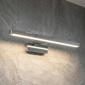 OSRAM LED stenska svetilka ORBIS DISC BAR, krom, 40 cm, IP44, CCT, Kovinska, Kopalnica, Aluminij, Sodobni