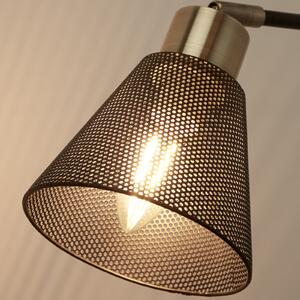 Searchlight Stenna svetilka Sepanta, črna/medenina, kovina, višina 21 cm, E14, zatemnjen, Črna, Dnevna soba / jedilnica, Kovina, Sodobni