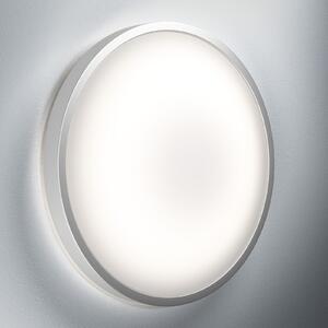 OSRAM LED stropna svetilka ORBIS, Ø 41 cm, daljinski upravljalnik CCT bela, zatemnjen, Bela, Dnevna soba / jedilnica, Aluminij, Sodobni