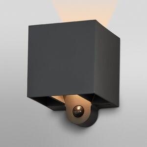OSRAM LED baterijska zunanja stenska svetilka ENDURA STYLE Sensor grafit USB, Siva, Plastika, Sodobni