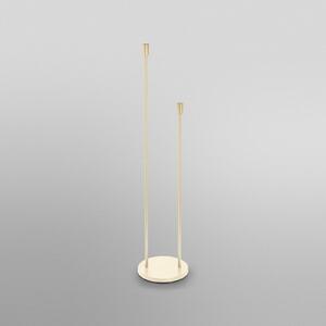 OSRAM Stojna svetilka DECOR STICK, bež, višina 146 cm, 2 x E27, Bež, Dnevna soba / jedilnica, Kovina, Sodobni