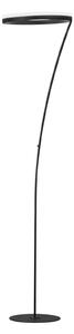 FISCHER & HONSEL Stojalo z LED-svetilko Sirko, pesek črna, višina 177 cm, kovina, CCT, zatemnjen, Črna, Dnevna soba / jedilnica, Kovina, Sodobni
