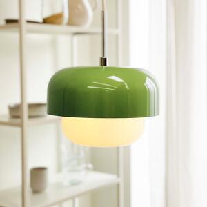 Dyberg Larsen viseča svetilka Haipot, matcha zelena, zatemnjen, Zelena, Dnevna soba / jedilnica, Kovina, Skandinavski