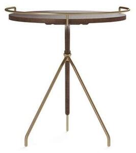 Audo CopenhagenAudo Copenhagen - Umanoff Stranska Miza Low Walnut/Matt Lacquered Brass Audo Copenhagen