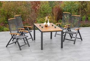 Gardenson Raztegljiva Vrtna Miza Tilos, Masivno, 150-200x90