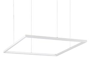 IDEAL LUX Ideal Lux LED obesna svetilka Oracle Slim 70 x cm bela 3.000 K, Bela, Dnevna soba / jedilnica, Aluminij, Sodobni