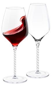 Kozarec za Vino, Kristalno Steklo, 800ml, 2 kos