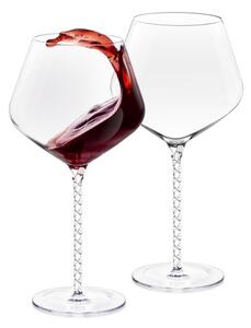 Kozarec za Vino, Kristalno Steklo, 950ml, 2 kos