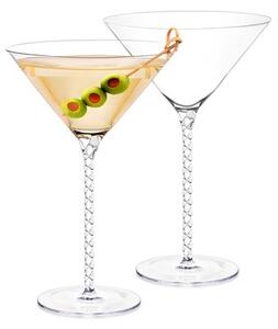 Kozarec za Martini, Kristalno Steklo, 200ml, 2 kos