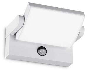 IDEAL LUX Ideal Lux LED zunanja stenska svetilka Swipe Sensor, bela, IP54, Bela, Kovina, Sodobni
