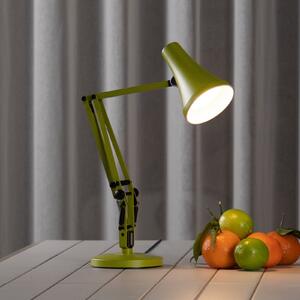 Anglepoise LED namizna svetilka 90 MINI VIVID, zelena, USB, zatemnjen, Zelena, Študija / pisarna, Kovina, Industrijski dizajn, Namizno senčilo