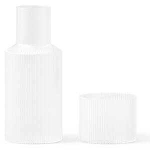 Ferm LIVINGferm LIVING - Ripple Small Carafe Set Frosted ferm LIVING