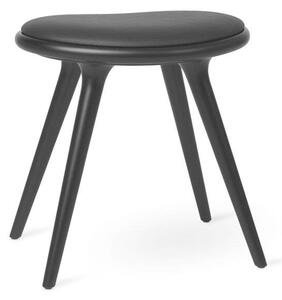 MaterMater - Low Stool H47 Črna Beech Mater