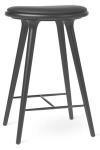 MaterMater - High Stool H69 Črna Beech Mater