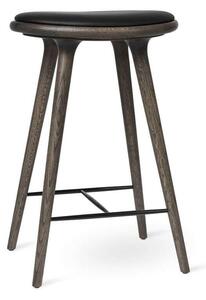 MaterMater - High Stool H69 Sirka Siva Stained Hrast Mater