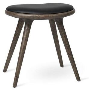 MaterMater - Low Stool H47 Sirka Siva Stained Hrast Mater