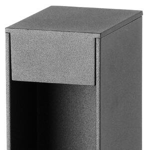 FARO BARCELONA LED-svetilka za podnožje Cerler, antracit, 35 cm, IP65, CCT, Siva, Aluminij, Sodobni