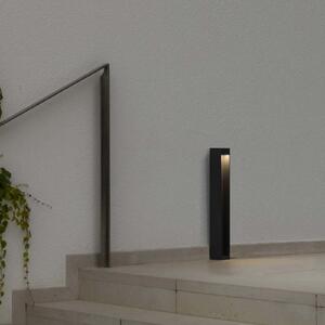 FARO BARCELONA LED-svetilka za podnožje Cerler, antracit, 60 cm, kovina, IP65, CCT, Siva, Aluminij, Sodobni