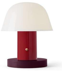 &Tradition&Tradition - Setago JH27 Portable Namizna Svetilka Maroon/Grape &Tradition