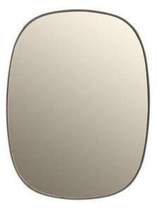 MuutoMuuto - Framed Mirror Small Taupe/Taupe Steklo Muuto