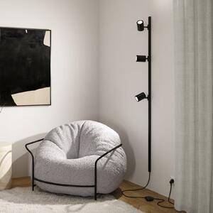 Paulmann URail LED-Spot Luxe Zigbee črn mat GU10, zatemnjen, Črna, Dnevna soba / jedilnica, Plastika, Sodobni