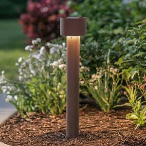Arcchio LED-svetilka Milten, 65 cm, rja, IP65, Rjava / rjasta, Aluminij, Sodobni