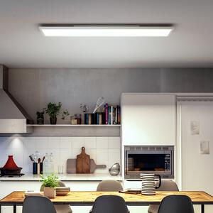 Philips Hue LED-panel White Ambiance Aurelle, 120 x 30 cm, bela, zatemnjen, Bela, Dnevna soba / jedilnica, Kovina, Sodobni